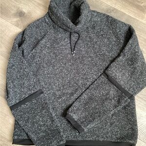 Nike therma fleece women’s size small sweater. Funnel neck.